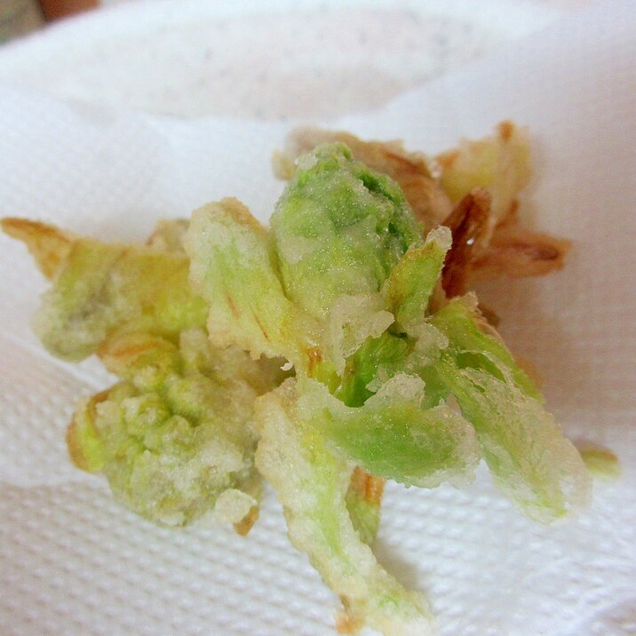 ふきのとうの天ぷら(精進揚げ)